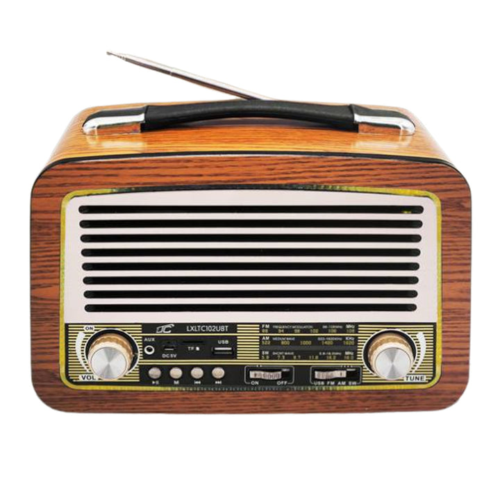 Radio portable LTC, antenne télescopique, Bluetooth, FM/AM/SW, Olza Retro