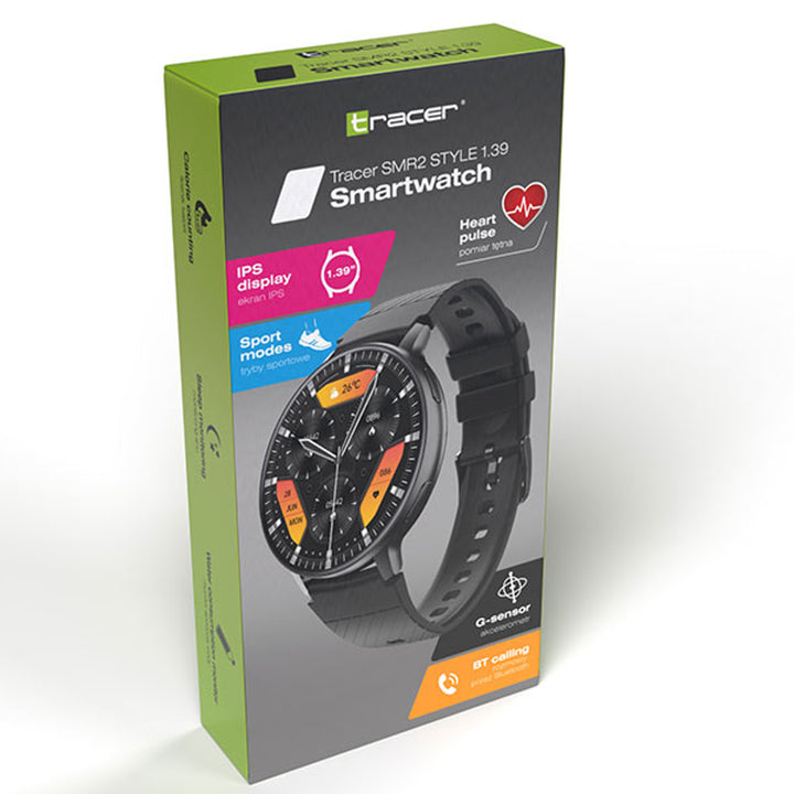 Tracer SMR2 STYLE Smartwatch  Bluetooth 5.2BLE IP67 1.39'' IPS