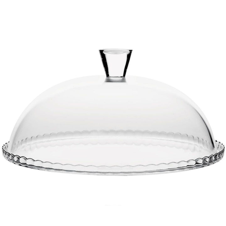 Luminarc 64584 Platter Cake Glass Shade 32cm Oval Cover Stand Cupcake Plate Serving Dessert