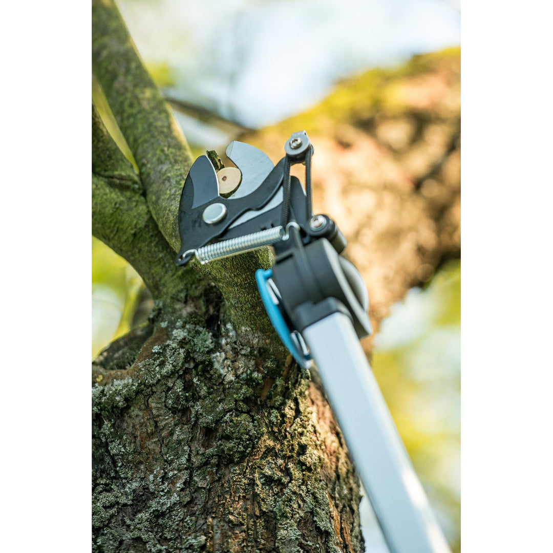 Cellfast scissor pruner, on boom, with branch saw, Ideal