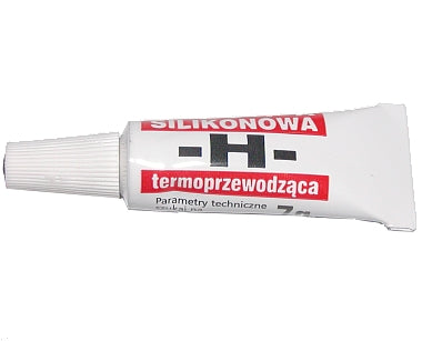 Pâte de silicone H 7g Blanc conducteur de chaleur Pâte de silicone H 7g Blanc conducteur de chaleur