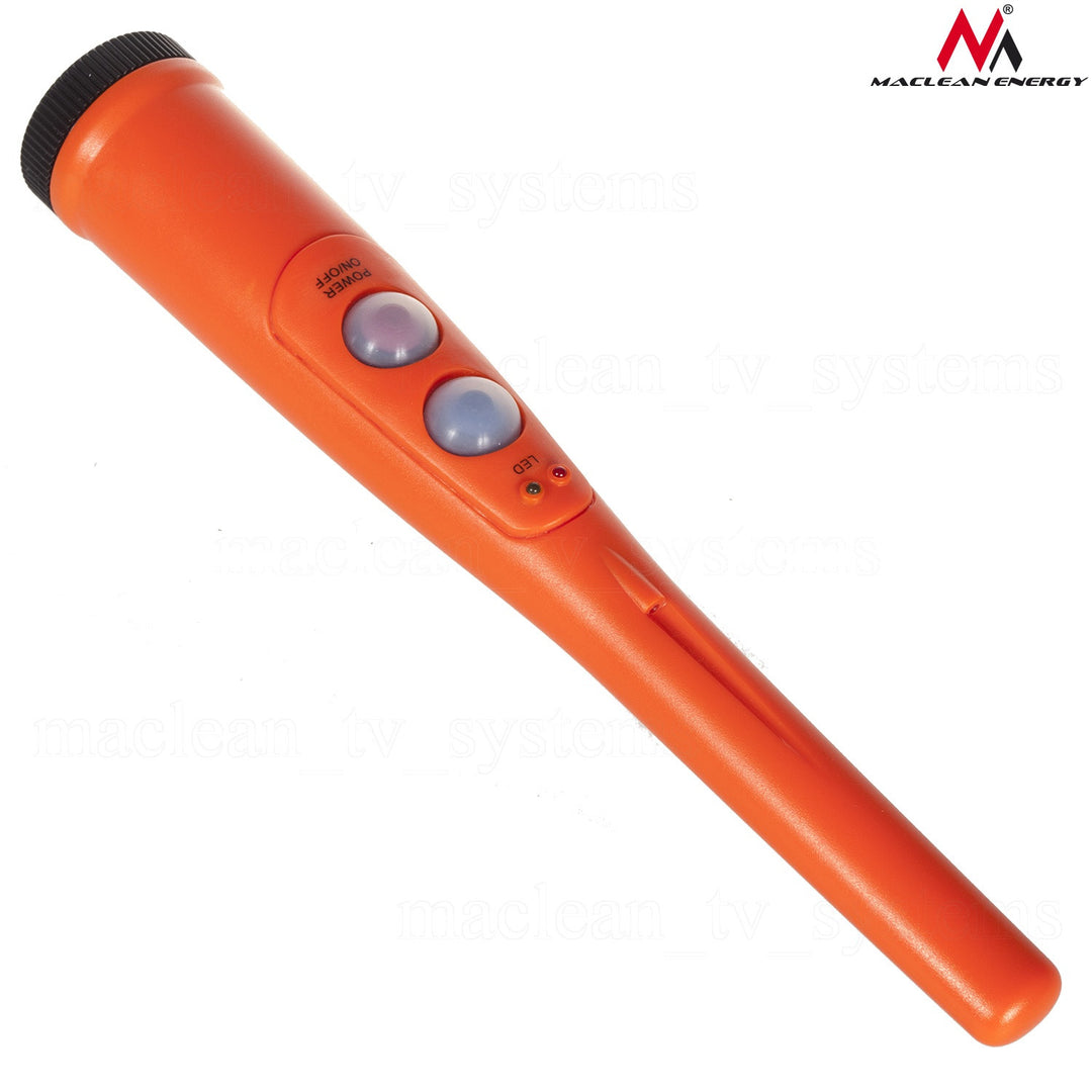 Maclean MCE120 Detector de metales de metal Vibration Audio Signalisation Finterlight Pro Pointer