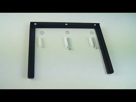 MC-629 Maclean Brackets DVD Glas-Ablage Einlegeboden aus Glas