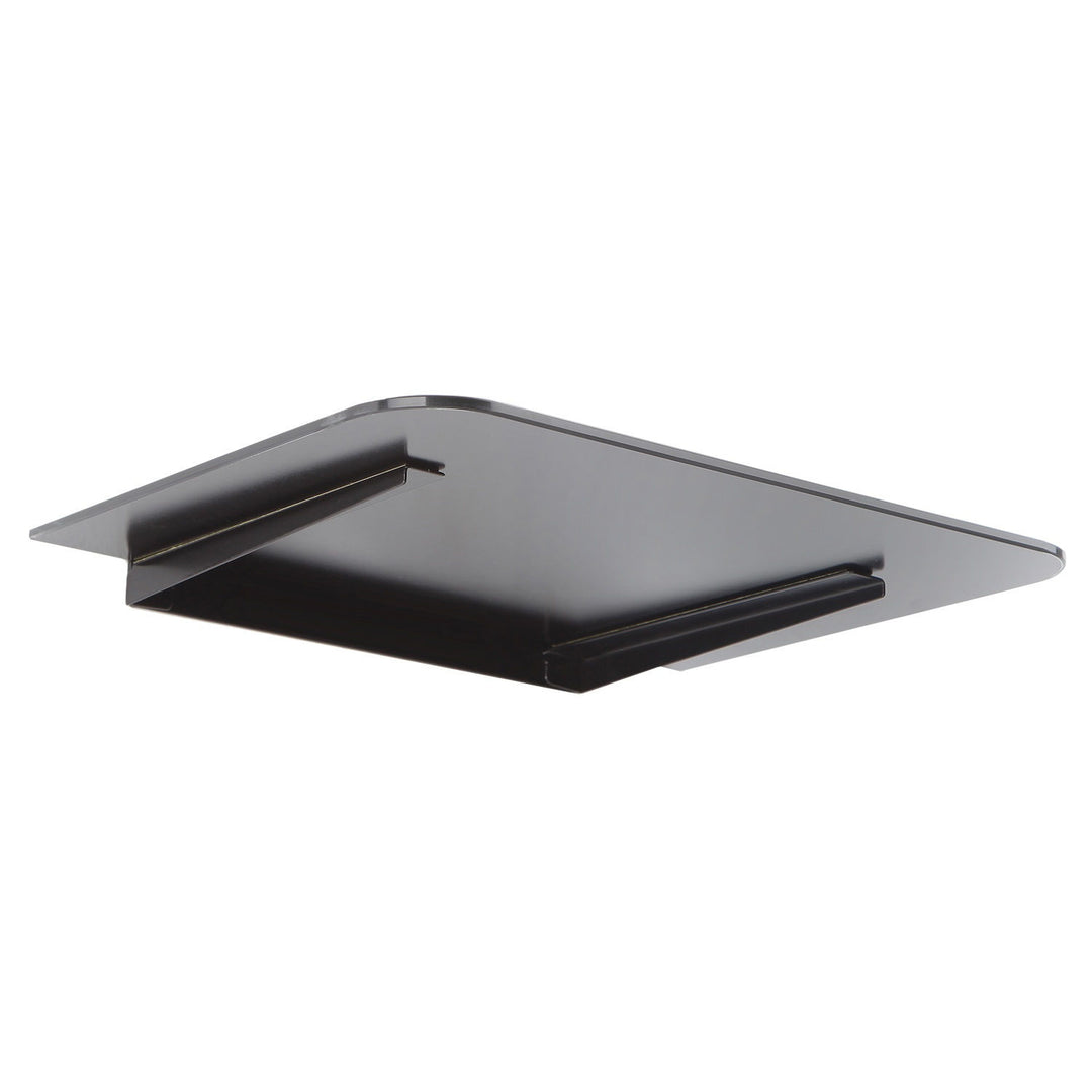 Maclean - MC-738 - Eén plank voor DVD tot 10 kg 350 x 250 mm Zwart