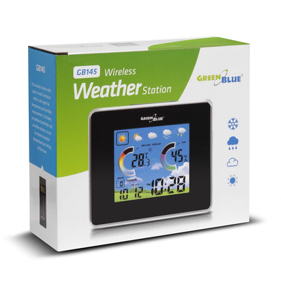 Station météorologique sans fil Station intérieure du capteur de température extérieure Affichage LCD